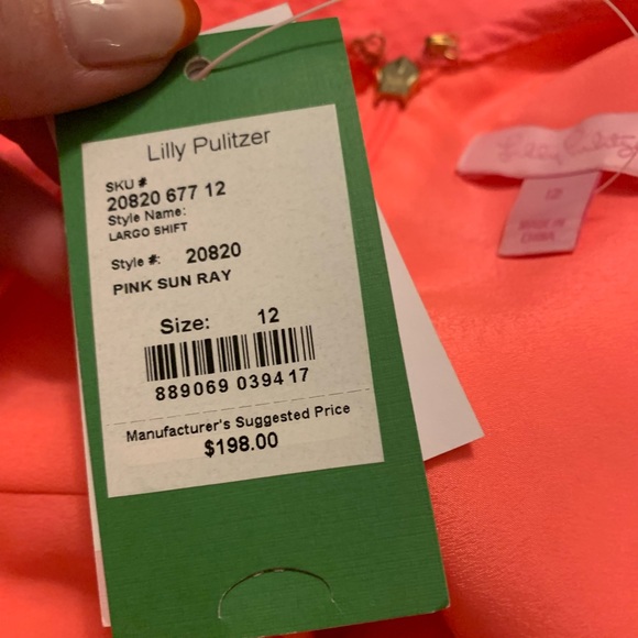 NWT Lilly Pulitzer Largo shift - Picture 4 of 4
